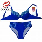 COOCLO Plus size bikini, push up swimwear explosion models,  biquini vintage push up set ,women bikini set , swimsuit