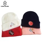 [COSPLACOOL] Autumn and winter knitting hat badminton knitted cap men's and women's hip-hop cap