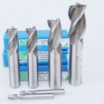 Cnc tool 3 flutes blade diameter 2-10mm router bit vertical milling cutter HSS-Al carbide end mill engraving bits 10pcs/set