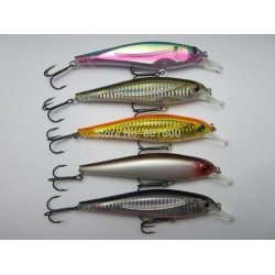 Crazy Fish - 1x Freshwater Mid Dive Floating Crankbait Minnow Pike Bass Trout Lure 115mm/22g
