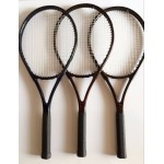 DIY L3 high-end Beginers 55 LBS aluminium alloy Intermediate Training Competing Tennis Racket 1 piece Professional Stable bat