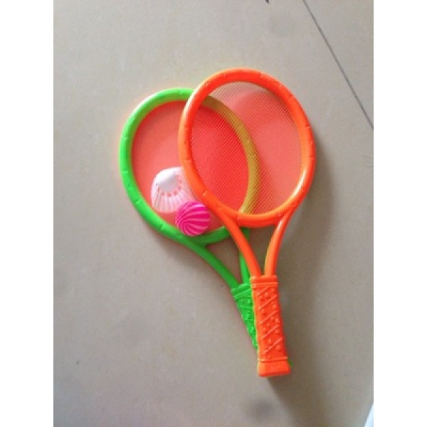 Double usage Badminton rackets tennis rackets  children outdoor sports tool game