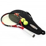 Durable Tennis Competitive Racket Carbon Aluminum Alloy Frame Professional Tennis Initial Training