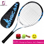 FANGCAN SUPER A8 Carbon Aluminum Composite Tennis Racket Blue Color  With String and Within Full Cover