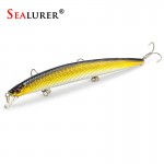 Fishing 18CM Long Minnow Lure Artificial Wobble Plastic Floating Hard Bait Pesca Fish Tackle Isca Crankbait 10 Colors 26G/Pcs