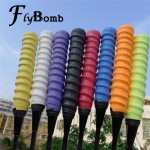 FlyBomb High Quality Badminton Rackets OverGrips Tennis Racquet Wraps Anti-slip Keel Grips Hand Glue Elasticity Fishing Overgrip