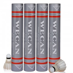 Free shipping Original WECAN badminton shuttlecock SEIVER Feather Shuttlecock Best grade duck feather shuttlecock for tournament
