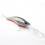 Free shipping Super Quality 5 Colors 14cm 20.6g Hard Bait Minnow Crank Fishing lures Bass Fresh Salt water 4# VMC hooks