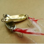 Free shipping fishing spoon lure metal lure silver/gold 8g 12g 14g spoon bait hard lure cheap fishing lure China fishing tackle