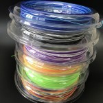 Free shipping(1 reel/lot)200m colourful Badminton String Reel 200M