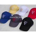 Free Shipping -RF roger federer tennis hat. tennis cap , tennis racket hat