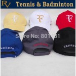 Free Shipping -RF roger federer tennis hat. tennis cap , tennis racket hat