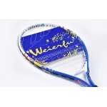Free of shipping 19 Inch New Junior Tennis Racket Kids Alumium Construction Blue Colored With Cover Pack