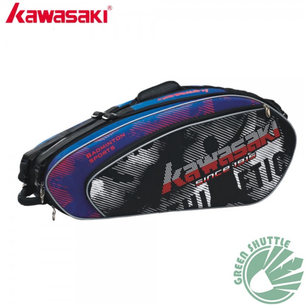 Genuine Kawasaki Sports Bag High Capacity Badminton Racket Bag Tennis Racket Bag For Traveling And Competition