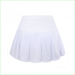 Girl Tennis Badminton Skirt Women Sports Bottom With Shorts for Children Adult 