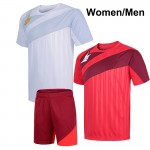 Good Badminton wear set , Men / women Badminton T-shirt , Tennis sports uniform , badminton Tshirt+shorts Y2093AB