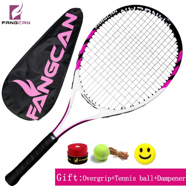 HOT! FANGCAN High Brand Tennis Racquet SUPER A6 Carbon Aluminum Composite Tennis Racket With String and Full Cover