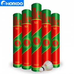 Honkoo badminton shuttlecocks hko-08 class D goose feather shuttlecock as like ks15 as 9 free shipping