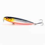 Hot Sale 1pcs/lot 9.2g 8cm 3D Red Eyes Pencil Lure Dog Fishing Pike Fishing Lure Saltwater Minnow Fishing Tackles