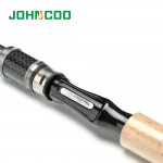 JOHNCOO 2017 NEW Spinning Rod 2.1m 2.4m 2.7m Telescopic Carbon Fishing Rod 4 Sections Travel Rod Fishing Tackle