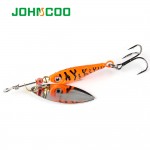 JOHNCOO 4pcs Spinner Bait 12g 15g 20g Spinners Fishing Lure Longcast Artificial Bait Metal Spoon isca Artificial Bait