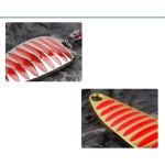 JUYANG brand Fishing lure spoon 2g 5g 7.5g 10g 15g 20g Gold/Silver fishing spoon hard lures metal lure