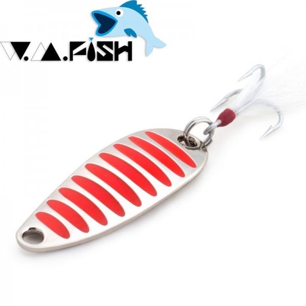 JUYANG brand Fishing lure spoon 2g 5g 7.5g 10g 15g 20g Gold/Silver fishing spoon hard lures metal lure