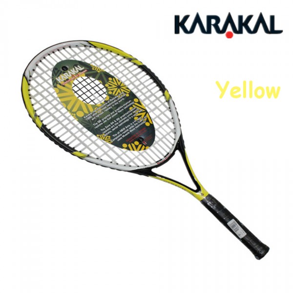 Kar Carbon Aluminum Alloy Tennis Racket High Quality Tennis Racquet With Free Bag And Tennis String Racquet De Tenis Pink Yellow