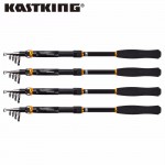 KastKing 99% Carbon 1.8M 2.1M 2.4M 2.7M 3.0M 3.6M Portable Telescopic Fishing Rod Spinning Fish Hand Fishing Tackle Sea Rod