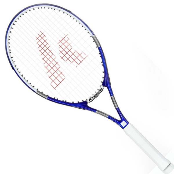 Kawasaki KAWASAKI carbon composite tennis racket K-17 blue (already threading)