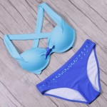 KayVis ViSexy Bikini 2017 Push Up Swimwear Female Swimsuit Beach Women Bathing Suits Swim Wear Bikini Set Plus Size Swimwear