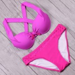 KayVis ViSexy Bikini 2017 Push Up Swimwear Female Swimsuit Beach Women Bathing Suits Swim Wear Bikini Set Plus Size Swimwear