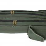 LEO 100cm/150cm Fishing Bags Portable Folding Fishing Rod Carrier Canvas Fishing Pole Tools Storage Bag Case Fishing Gear Tackle