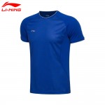 Li-Ning 2017 Summer NEW Badminton Shirts China National Team Lining Man Breathable T-shirt Quick Dry Li Ning Jersey AAYM037 Tops