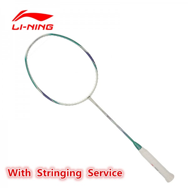 Li-Ning MP Power Badminton Rackets Carbon Fiber Offensive Type Li Ning HC1800 Sports Racquet AYPL104/AYPL112 With Free Overgrip