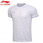 Li-Ning Man's Quick Dry Breathable Badminton T-shirt Li Ning O-Neck Short Sleeve Portable Sports T shirt AAYM037