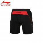 Li-Ning Men's Denmark Open Professional Badminton Shorts Li Ning Men Tennis Shorts Breathable Sport Shorts AAPK301