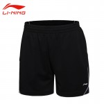 Li-Ning Women's Portable Professional Badminton Shorts Female Tennis Shorts Breathable Sport Shorts AAPJ162