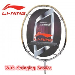 Lightest 74g Li-Ning Badminton Racket Windstorm 300 Ultralight Full Nao Carbon Fiber Lining Professional >5U Offensive Racquet