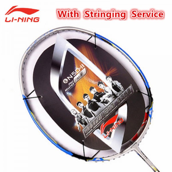 Lining Fu Haifeng's Badminton Racket N50II Professional Li-Ning AYPE018 Racquets Li Ning National Team's High-end Rackes L535
