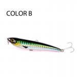 MEREDITH 1pcs Combat  Pencil Fishing Lures 8.8CM 8.8G wobblers Hooks Fish Pencil Lure Tackle Hard Bait Artificial  Carp Fishing