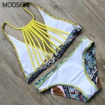 MOOSKINI Sexy Bikinis Women Swimsuit 2017 Brazilian Bikini Set Bandage Beach Wear Women Bathing Suits Swim Suit Maillot De Bain 