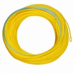 Maximumcatch Fly Fishing Line 7-10wt 125FT Blue/Yellow Color With 2 Welded Loop Weight Forward Floating Fly Line