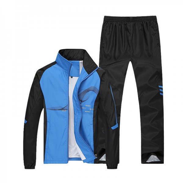 Men Running Sets Gym Sportwear Autumn Windproof  Table Tennis Badminton Tracksuits Sport  Training  Jogging Jogger Suits