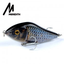 Meredith Fishing Rattlesnake Lures 1pcs 20g 7.5cm VIB Lures Fishing Vibration For All Water Levels Wobblers Hooks  Carp Fishing
