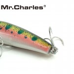Mr.Charles CMC023  fishing lures   75mm/11.5g shad,quality professional minnow hard baits