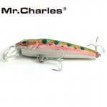 Mr.Charles CMC023  fishing lures   75mm/11.5g shad,quality professional minnow hard baits