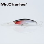 Mr.Charles CMC032 fishing lures   75mm/11.5g 0-2.0M FLOATING shad,quality professional minnow hard baits