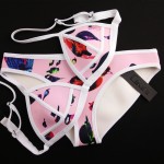 Neoprene Swimwear Women Bikini Woman New Summer 2016 Sexy Swimsuit Bath Suit Bikini set Bathsuit SC011 Cikini