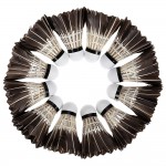 New 12Pcs/lot Training Gym Fitness Nylon Gray Goose Shuttlecocks Badminton Ball Feather Cork Outdoor Sports Accessories